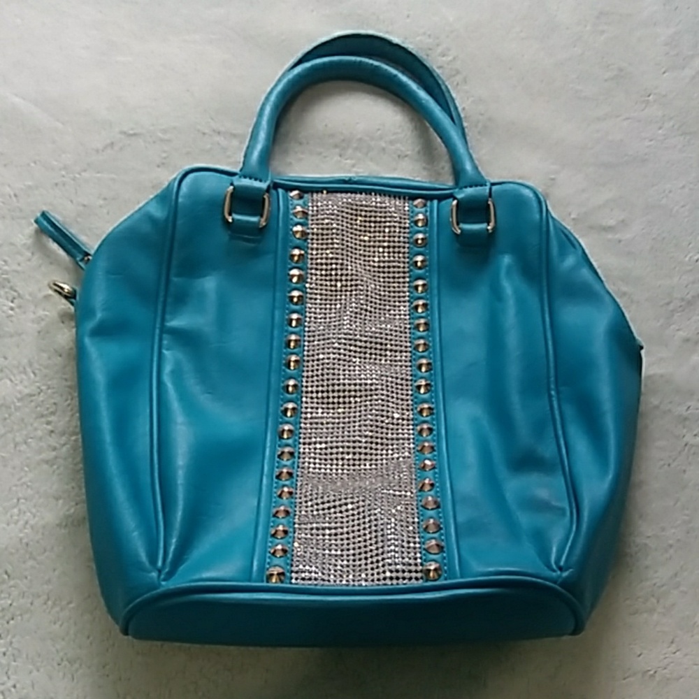 Teal Charming Charlie's handbag